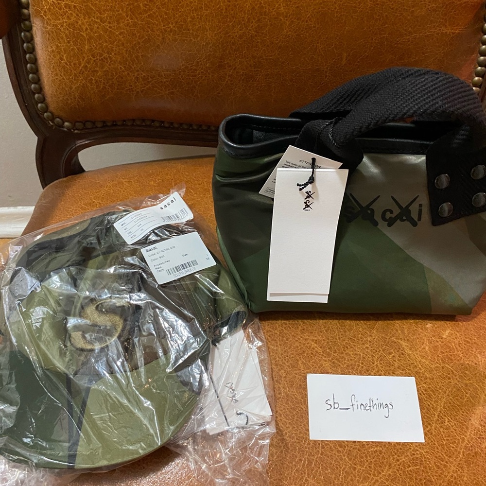 Sold…Sacai x Kaws hat - Picture 6 of 7
